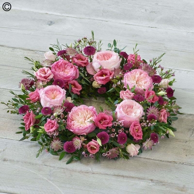 Garden Rose Wreath