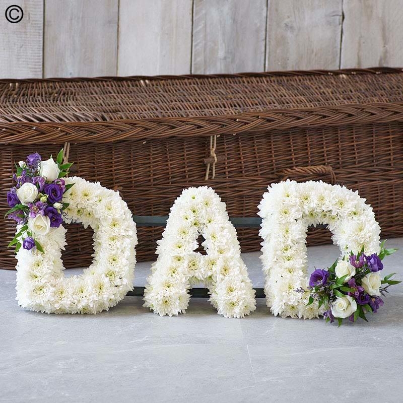 Dad Tribute with plain edge