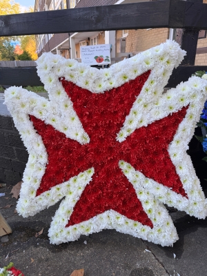 Maltese cross.